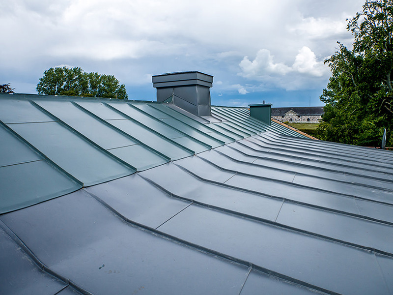 Lägga Bandtäckt plåt & Dubbelfalsat Plåttak