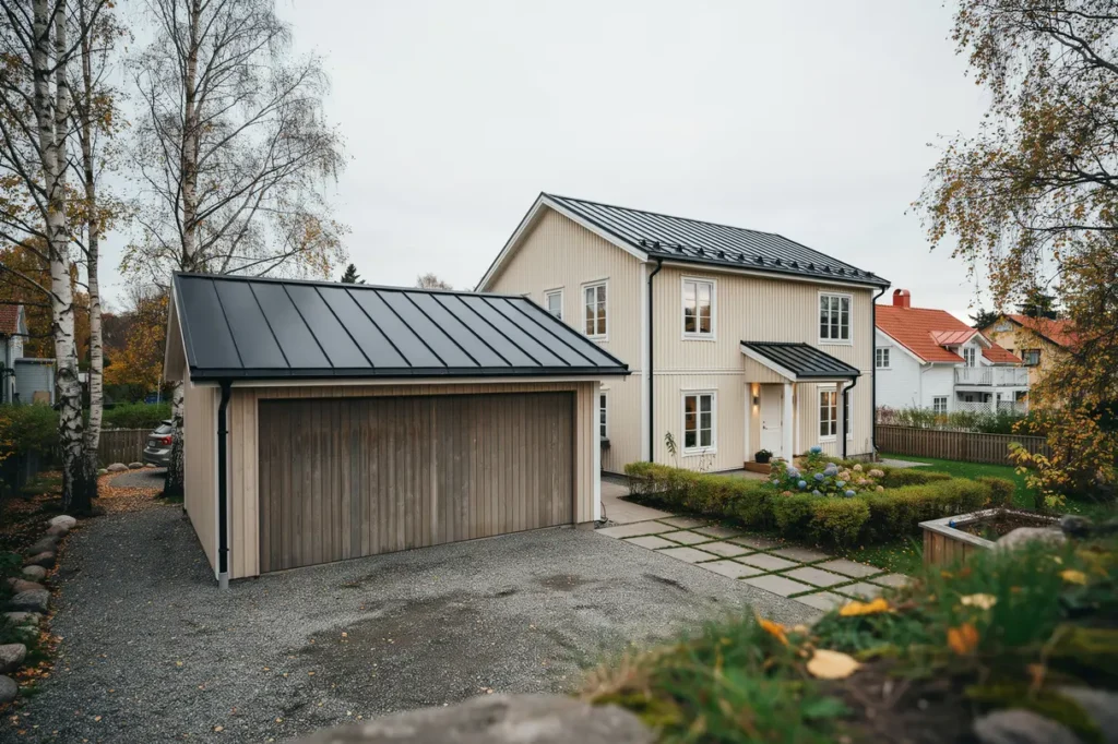 nytt garagetak utan kr ngel smarta val som h jer b de skydd och helhetsintryck