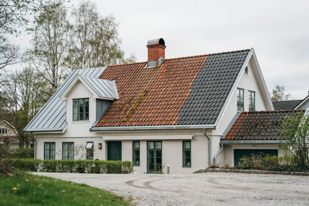 takets livsl ngd i olika material vad passar b st f r svenska villor